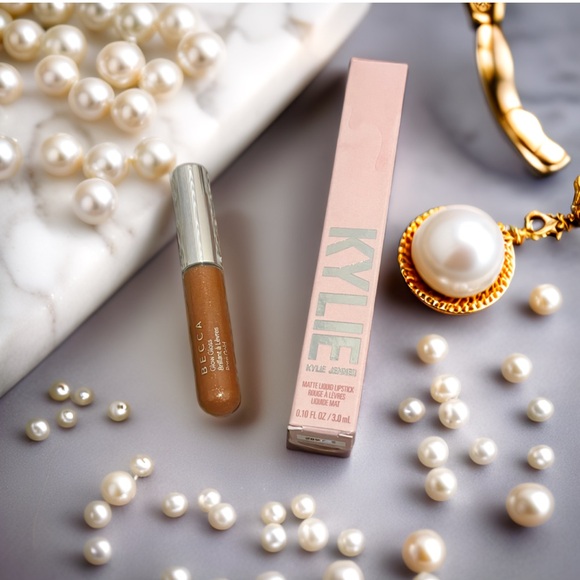 ๐ KYLIE COSMETICS Matte Liquid Lipstick + BECCA Glow Gloss Set - Picture 2 of 10